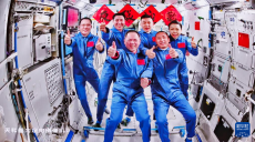 神舟二十三号航天员乘组顺利进驻“天宫” 